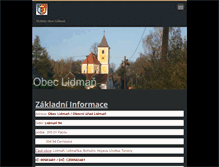 Tablet Screenshot of lidman-ou.cz